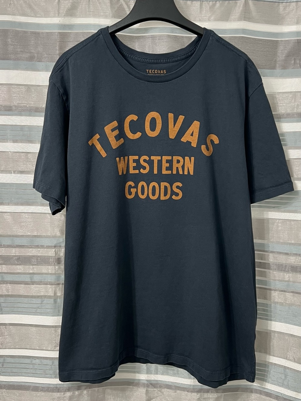 Tecovas Western Goods Men's Graphic Dark Gray Tee